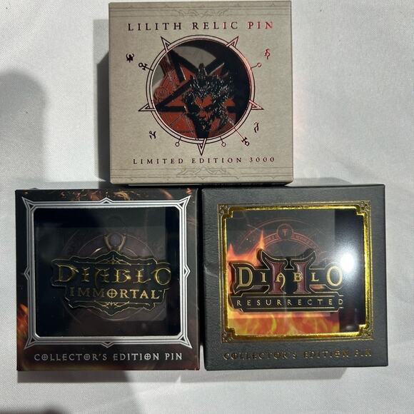 Blizzard Other - Diablo Collector's Edition‎ Pin Set